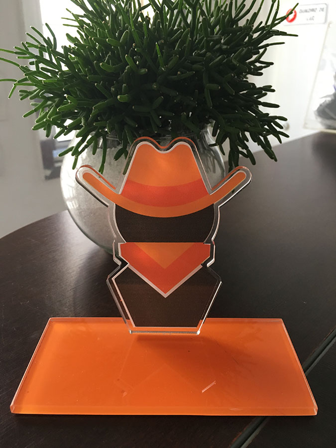 Troféu reconhecimento Nextel.