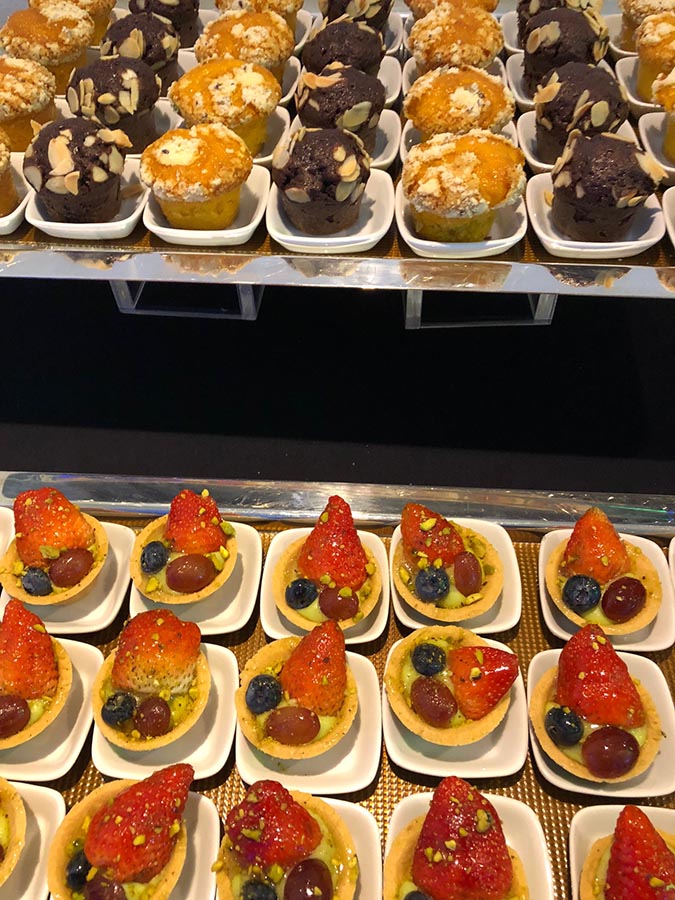 Café da manhã oferecido aos principais clientes da CA Technologies.