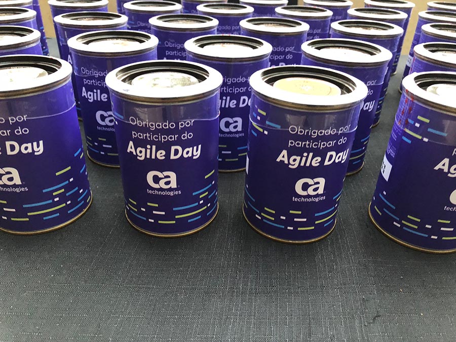 Brindes personalizados.