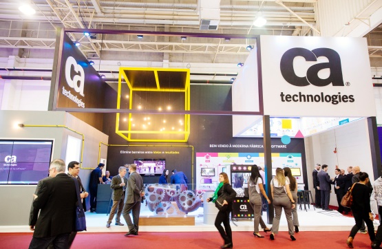 Stand A Moderna Fábrica de Softwares da CA Tecnhologies.