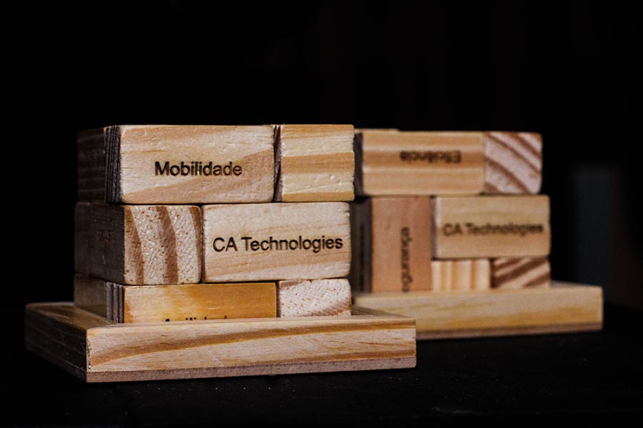 Ação para captação de leads, que fazia referência as soluções da CA Technologies