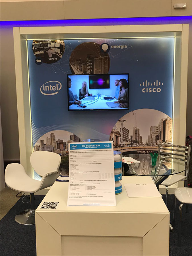 Stand personalizado.