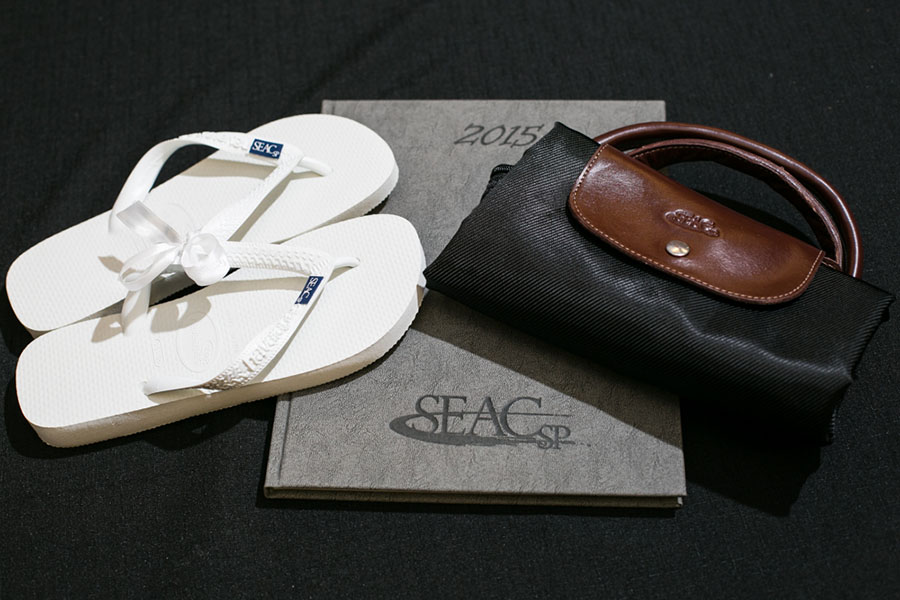 Brindes personalizados.