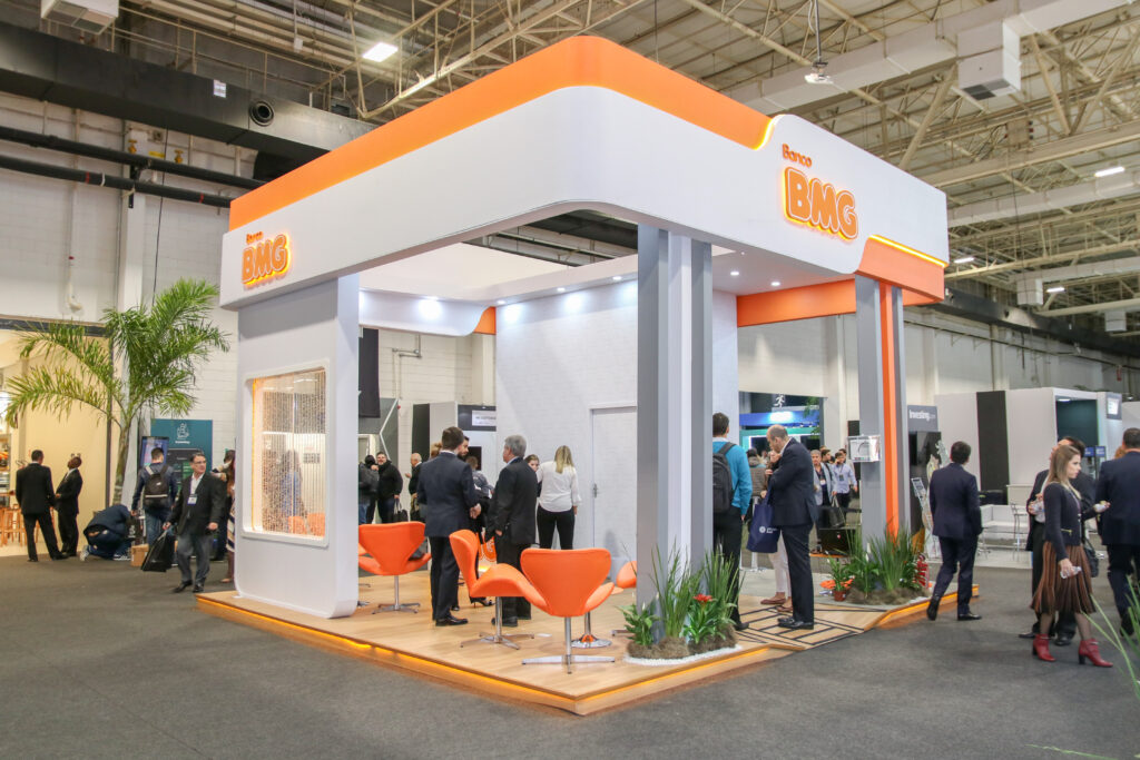 Stand do Banco BMG na Expert XP 2019