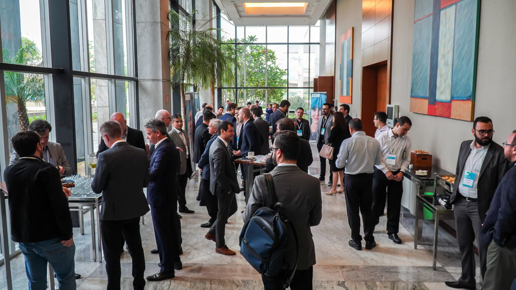 Evento para C-levels realizado no hotel Hilton São Paulo