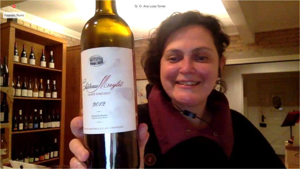 Sommelière via Webcam