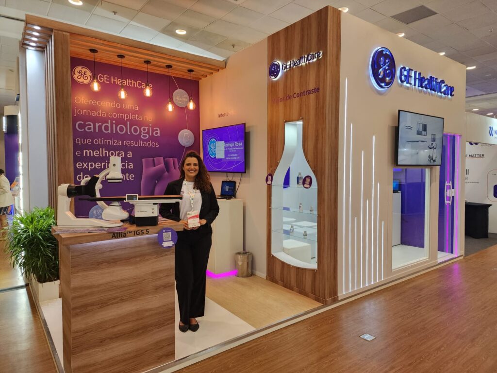 Stand da GE HealthCare no SBHCI