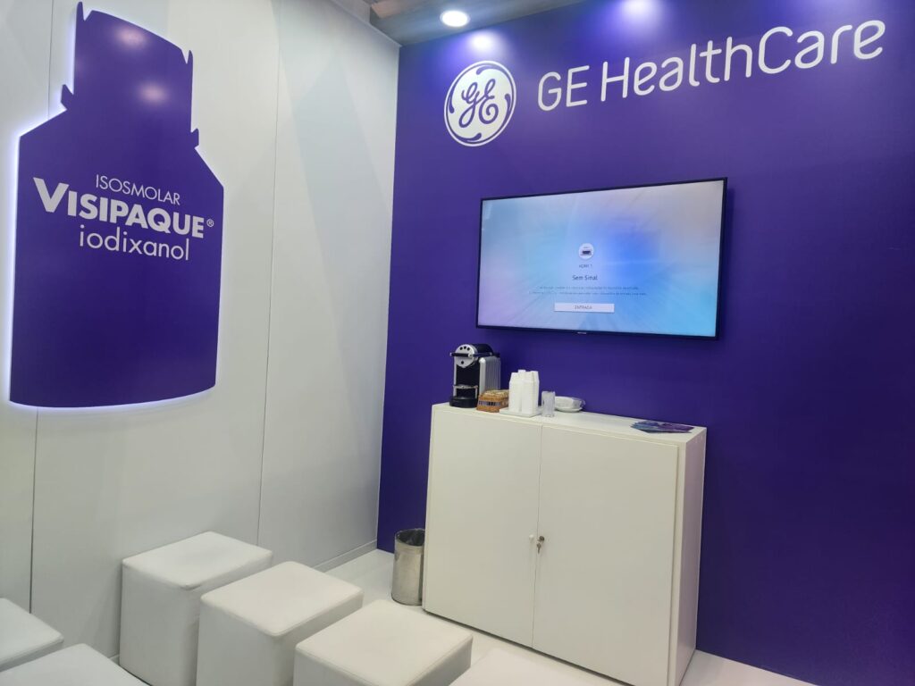 Espaço especial destacando o branding da empresa