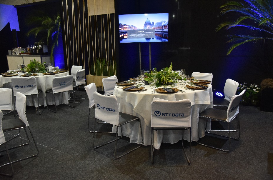 Almoço exclusivo para convidados especiais