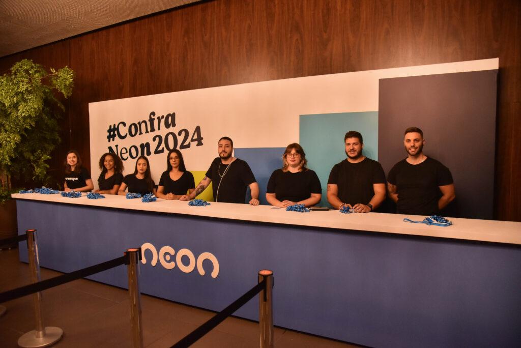 Recepção apronta para atender todos os convidados