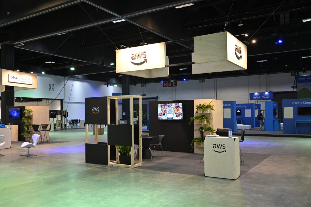 Stands de patrocinadores