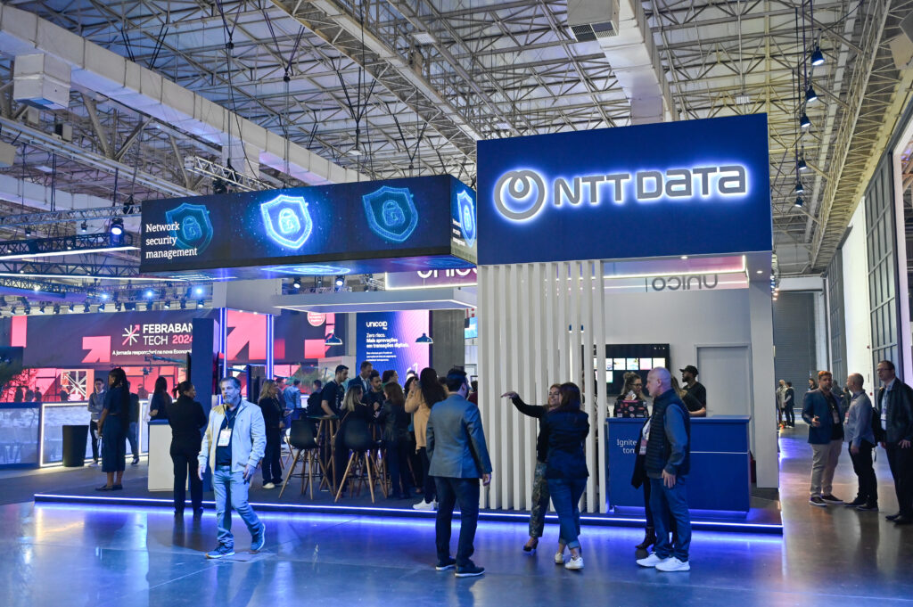 Stand com construção impecável