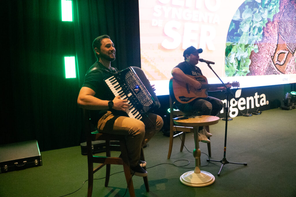 Apresentação musical para descontrair