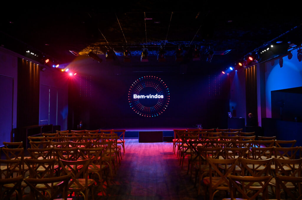 Tudo pronto para o evento